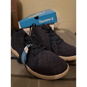 NIB BEARPAW Gracie Shoes Sneakers Slate Blue Size 8